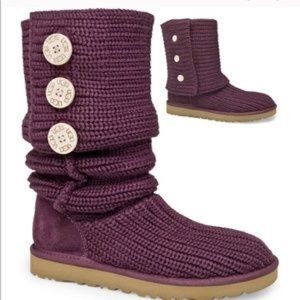 Ugg Sweater Button Boots